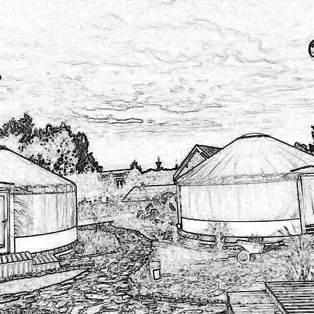 Lyxtält Jurty Glamping Moje Taghazout *