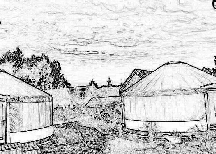 Campo de lujo Jurty Glamping Moje Taghazout *